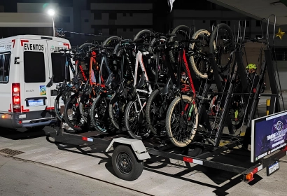 Equipamento para carregar bicicletas